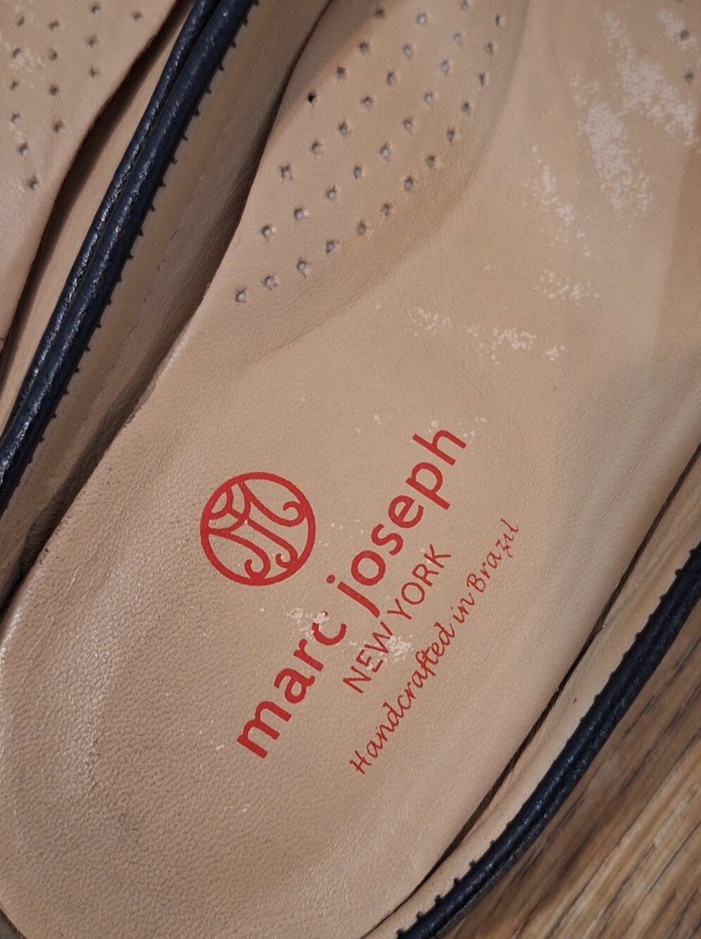 Marc Joseph New York Black Pebbled Leather Union Mule - 8.5 - Picture 10 of 13